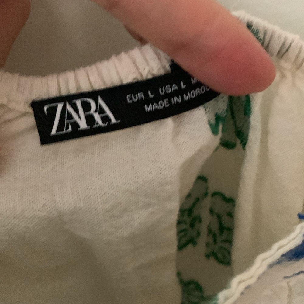 Zara embroiderd crop top - Picture 5 of 7